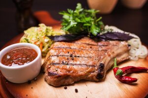 Антрекот свиной